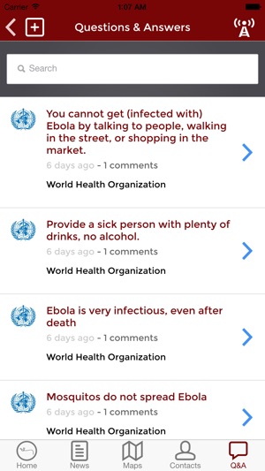 ITU Ebola-Info-Sharing(圖5)-速報App