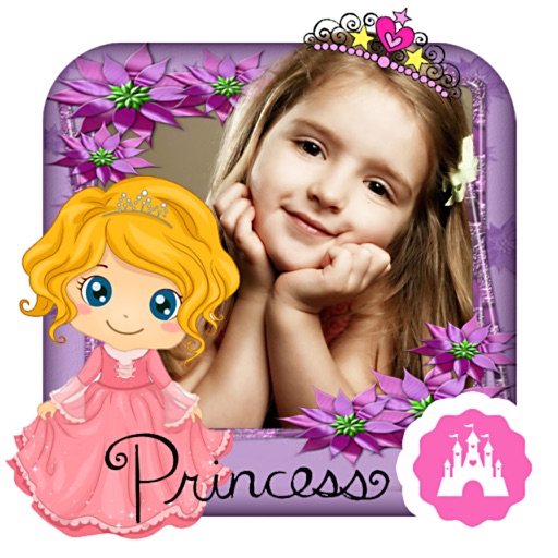 Princess Fairytale Girls Photo Frames FREE icon