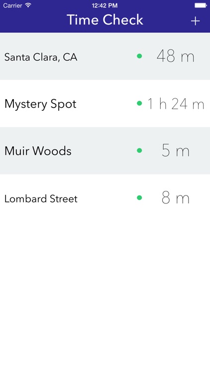 Time Check - Location Bookmarks, ETA and Notifications by Glass Box ...