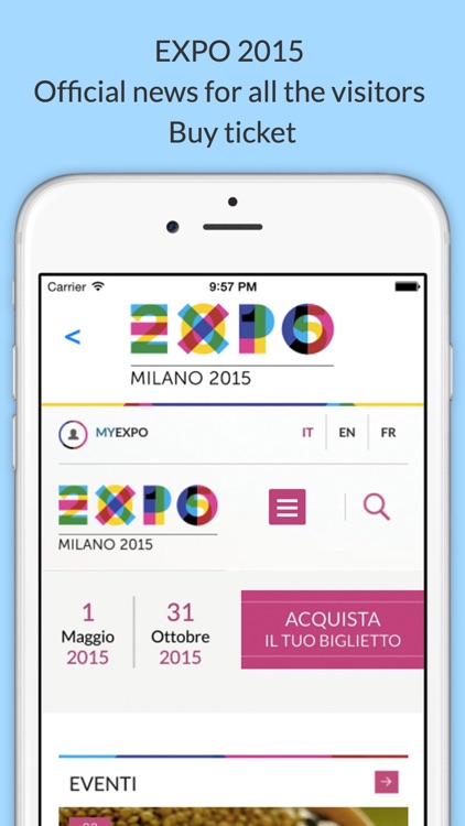 Expo 2015 Informations