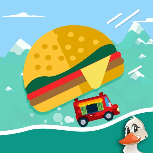 Crazy Burger Car Endless Road Adventure – Don’t Drop the Burger