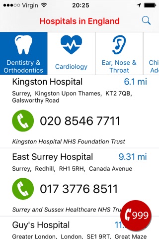 Hospitals ENG screenshot 2