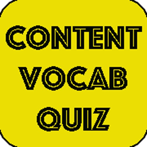 Content Vocab Quiz iOS App