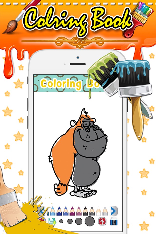 coloring book app for 3rd grade kids screenshot 4