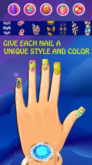 Hollywood Nail Salon-Nail Art Manicure for Girls(圖4)-速報App