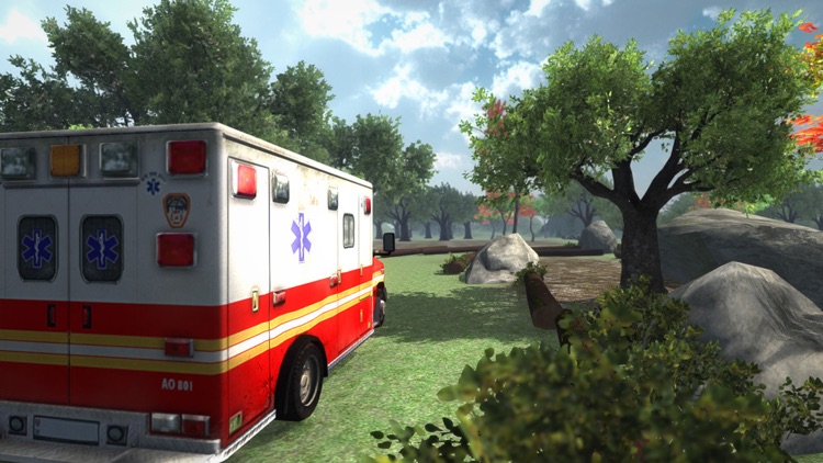 Ambulance Parking - Emergency Hospital Driving Free