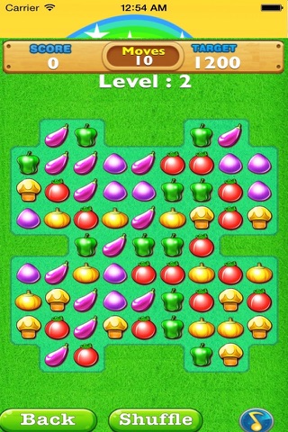 Farm Mania Crunch-Your veggie Strategy Puzzle screenshot 2