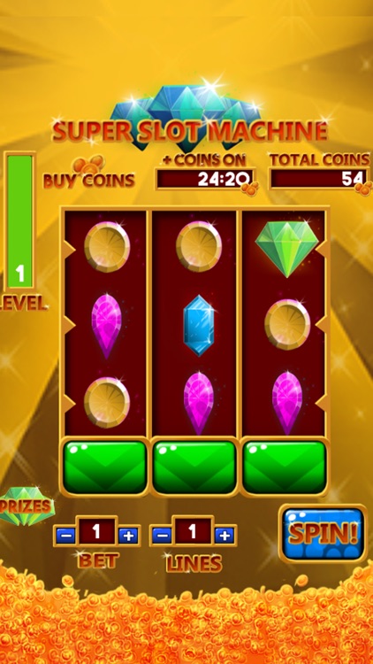 Ultra Super Slots Machine. Feel the magic of Las Vegas on your smartphone. screenshot-4