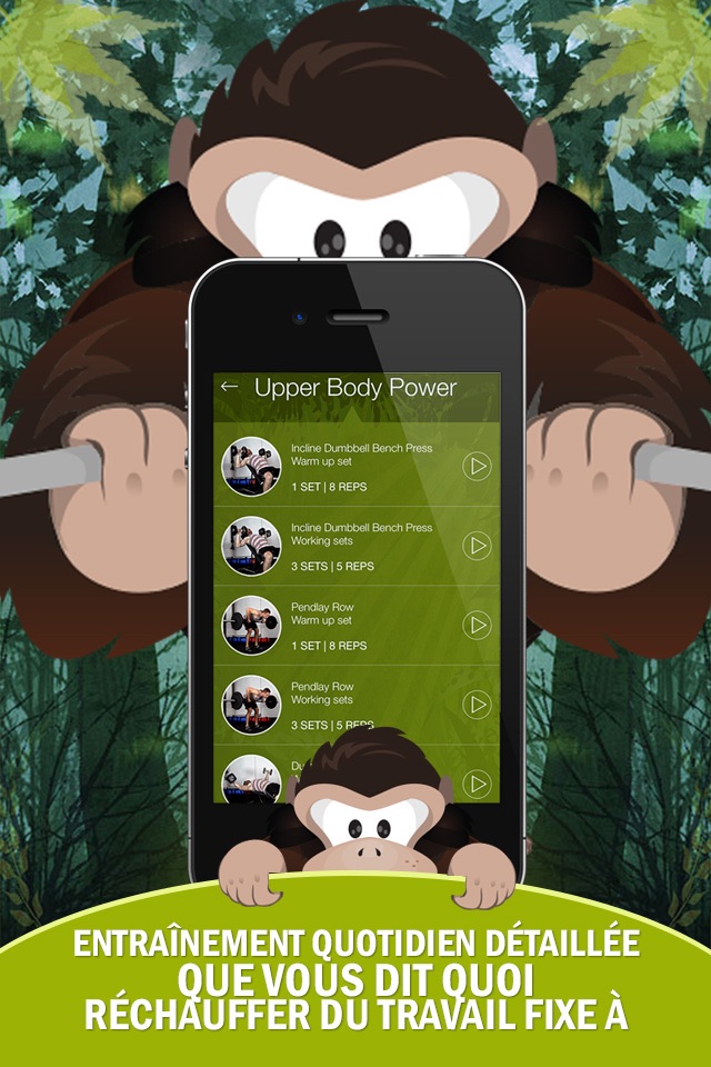 Gorilla Weight Lifting: Bodybuilding, Powerlifting, Strongman, and Strength Training to get Swole! screenshot 4
