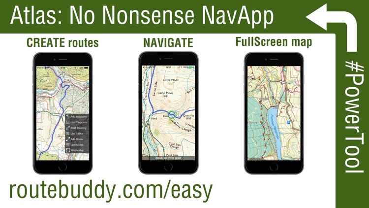 RouteBuddy Atlas - GPS Nav App for US and Worldwide Topo Maps screenshot-0