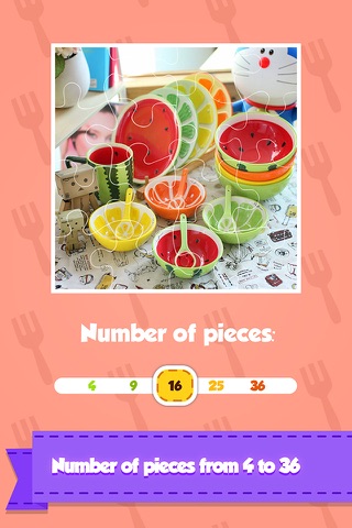 Tap Cooking Fun: Dishes Jigsaw Puzzle - Kids Learning Games screenshot 2