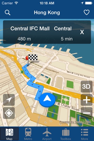 Hong Kong Offline Map, Metro screenshot 2