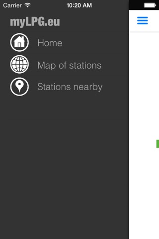 myLPG.eu screenshot 2