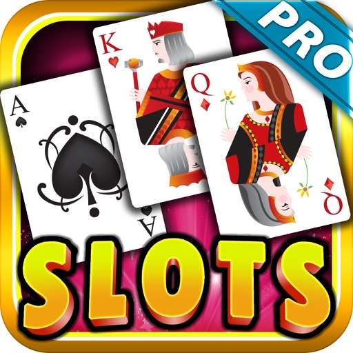 Lets Play Vegas Cards Slots High 5 Casino Game With Gold Coin Bonus ! Pro iOS App
