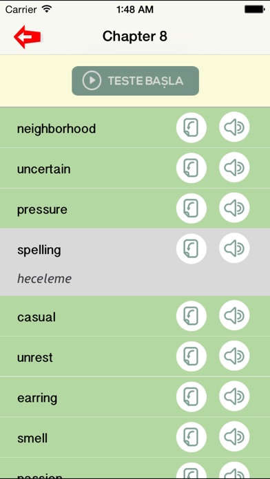 Ingilizce Kelime Testleri 5000 Kelime Yds Toefl Ingilizce Kelime Ezberleme Ios App Gallery