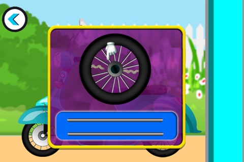 Scooty Repair Shop – Fix & wash kid’s bikes in this crazy mechanic game screenshot 2