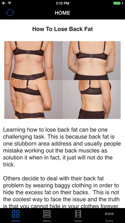 Best Effective Lose Back Fats Workout Diet Guide - Easy Fast Fat Buring Exercise Solutions, Start Today!