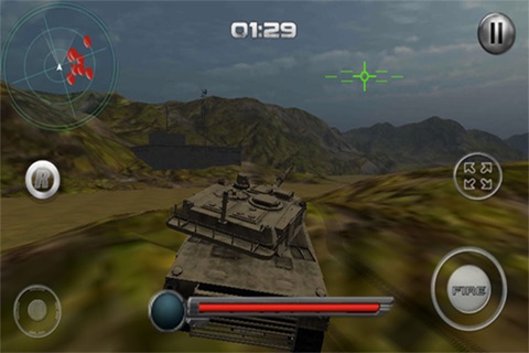 Tank Battle Warfare Simulation screenshot 2