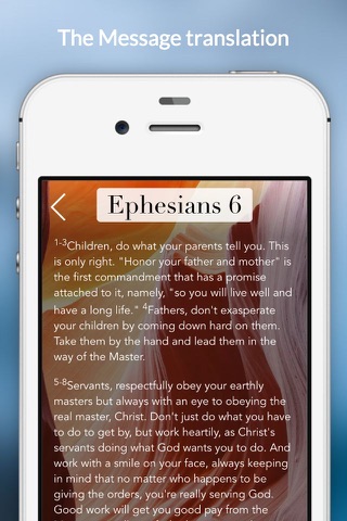 Divine Bible for iPhone screenshot 2