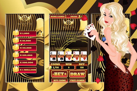 Golden Poker - Internet Poket Video Poker for winners screenshot 3