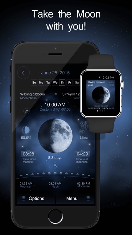 Deluxe Moon Pro - Moon Phases Calendar screenshot-0