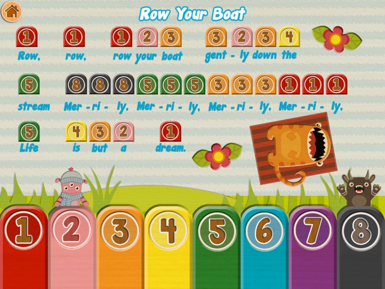 Xylo - Cutie Monsters Xylophone Fun screenshot-3