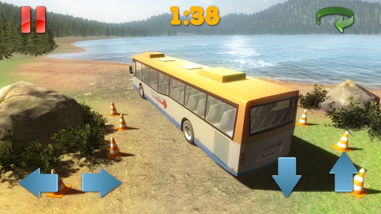 Bus Parking - Realistic Driving Simulation Free 2016 screenshot-3