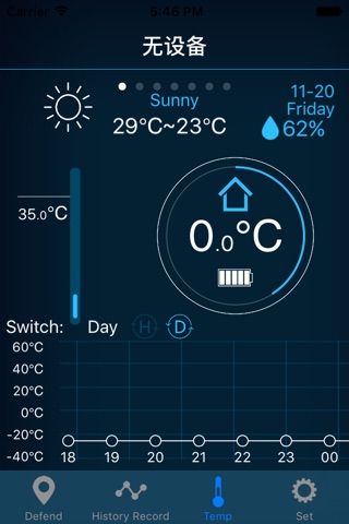 care temperature screenshot 2