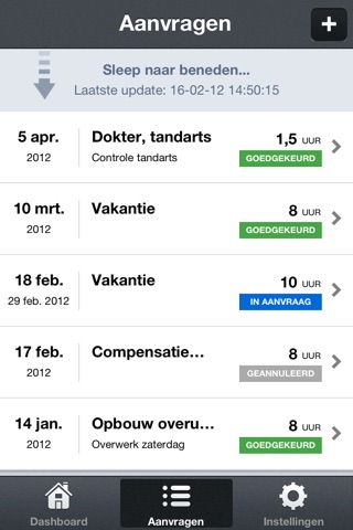 VerlofApp - Verlofregistratie screenshot 4