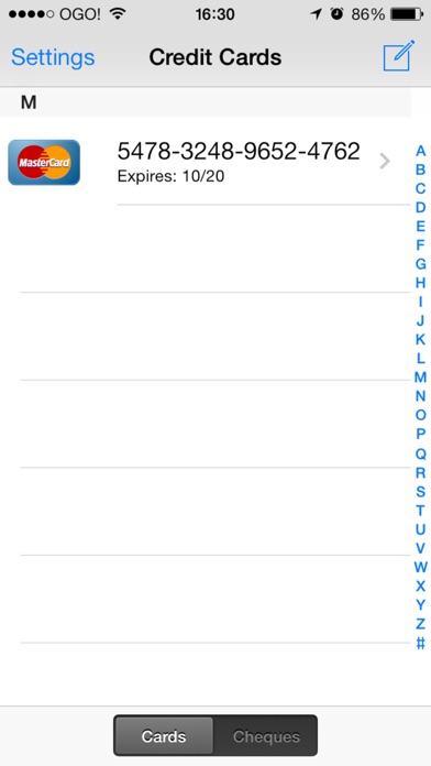 Credit Cards And Cheques Keeper With Backup iPhone Credit Cards And Cheques Keeper With Backup iPhone