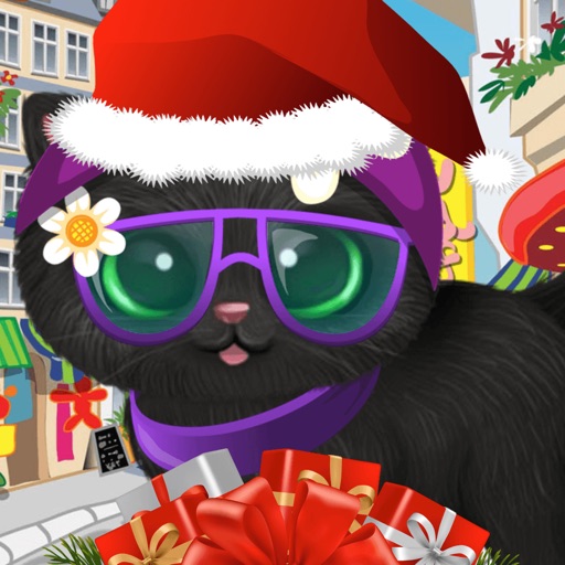 Crazy Baby Pet care Christmas Party Makeover Icon