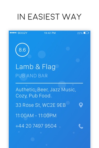 Boozy - Find nearest bar, pub, restaurant screenshot 3