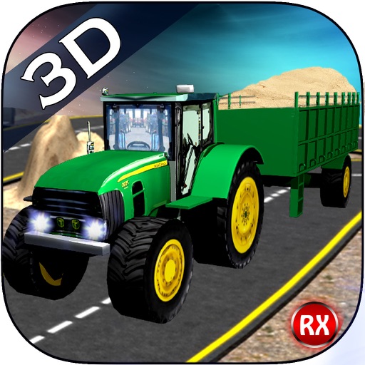 Tractor Simulator Sand Transporter 3D - Heavy Construction & Power Pull Vehicle icon