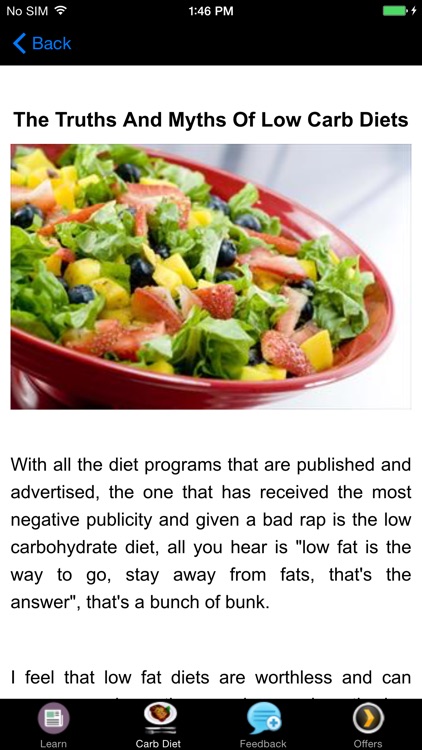 No Carb Diet - Truths And Myths Of Low Carb Diets