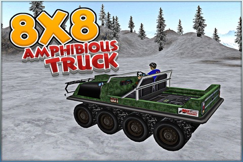 8X8 Amphibious Truck screenshot 4