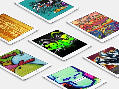 Wallpapers for Graffiti - iPad Version screenshot 2