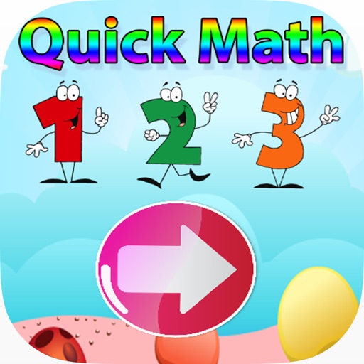 Quick Math Game Free for Kids, Pre-school & Addition Fun Game Icon