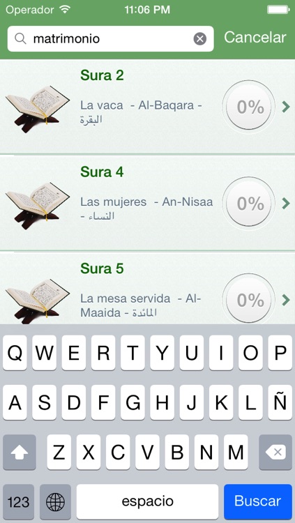 El Corán Audio MP3 en Español, Árabe y Fonética Transcripción - Quran in Spanish, Arabic and Phonetic Transcription screenshot-4