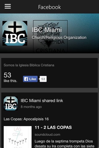 Iglesia Biblica Cristiana Miami screenshot 3