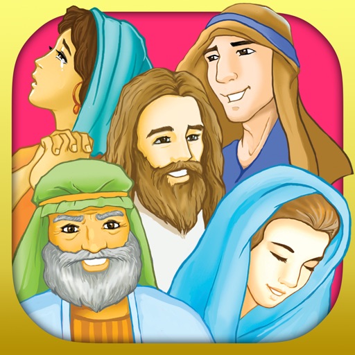 Bible People Premium - 24 Storybooks and Audiobooks about Famous People of the Bible