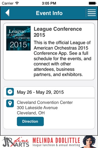 League Conference 2015 screenshot 3