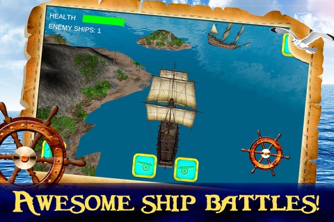 Sea Pirate Ship Simulator 3D Free screenshot 3