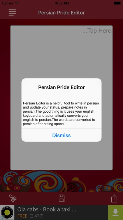 Persian Editor Persian Pride screenshot-3