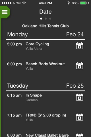 Oakland Hills Tennis Club screenshot 4