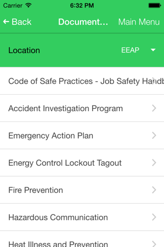 EEAP Mobile Safety App screenshot 4