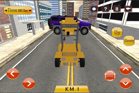 Road Crane Operator 3D - Real trucker simulation and parking game screenshot 4