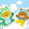 Very popular Japanese ETV animation contents "Tiny Twin Bears" music game is now on release