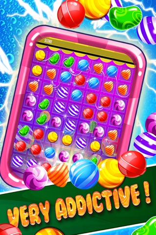 A Top Candy Blitz  - fruit adventure mania in mystery match-3 game free screenshot 3