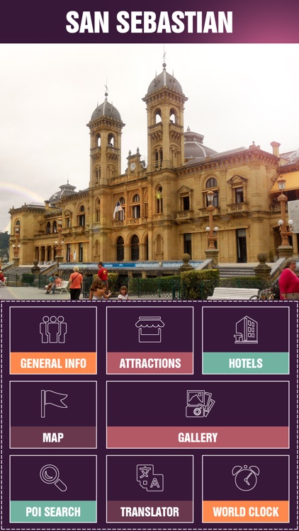 San Sebastian Offline Travel Guide