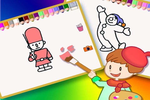 Colouring & Stickers Book ABC screenshot 2